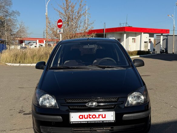 2004 Hyundai Getz I, чёрный, 310000 рублей - вид 1