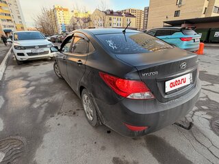 2013 Hyundai Solaris I, чёрный, 480000 рублей, вид 4
