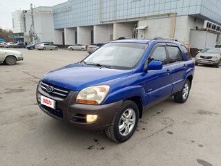 2004 Kia Sportage II, синий, 700000 рублей, вид 1
