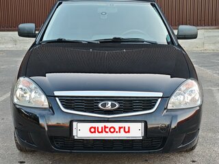 2014 Lada (ВАЗ) Priora I Рестайлинг, чёрный, 520000 рублей, вид 1