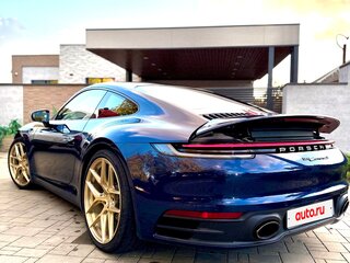 2020 Porsche 911 Carrera VIII (992), синий, 11300000 рублей, вид 3
