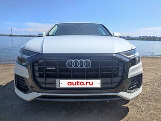 2021 Audi Q8 55 TFSI I (4M), белый, 5700000 рублей, вид 3