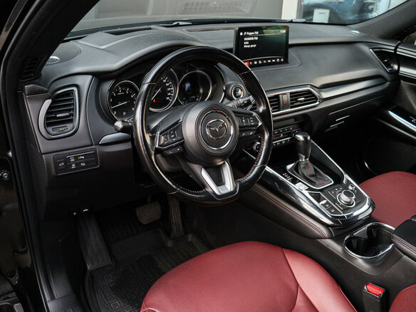 2021 Mazda CX-9 II Рестайлинг, чёрный, 4490000 рублей - вид 13