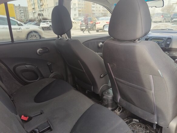 2007 Nissan Micra III (K12), красный, 575000 рублей - вид 12