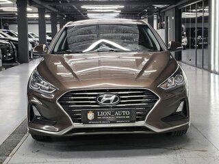 2019 Hyundai Sonata VII (LF) Рестайлинг, коричневый, 1680000 рублей, вид 2