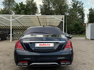 2019 Mercedes-Benz S-Класс 560 VI (W222, C217) Рестайлинг, серый, 5400000 рублей, вид 4