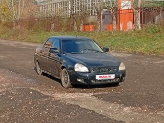 2012 Lada (ВАЗ) Priora I, чёрный, 320000 рублей, вид 3