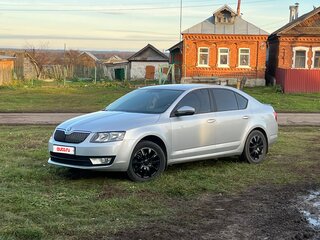 2015 Skoda Octavia III (A7), серебристый, 1350000 рублей, вид 2