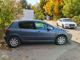 2007 Peugeot 307 I Рестайлинг, серый, 299000 рублей, вид 2
