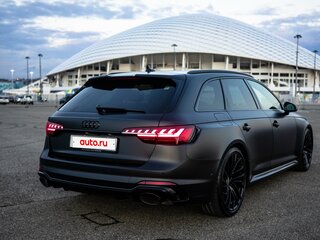 2021 Audi RS 4 IV (B9) Рестайлинг, чёрный, 10500000 рублей, вид 2