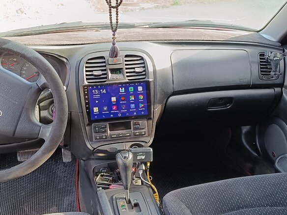 2007 Hyundai Sonata ТагАЗ IV (EF) Рестайлинг, красный, 420000 рублей - вид 5