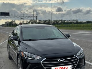 2017 Hyundai Elantra VI (AD), чёрный, 1164000 рублей, вид 1