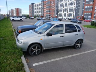 2011 Lada (ВАЗ) Kalina Sport I, серебристый, 110000 рублей, вид 4