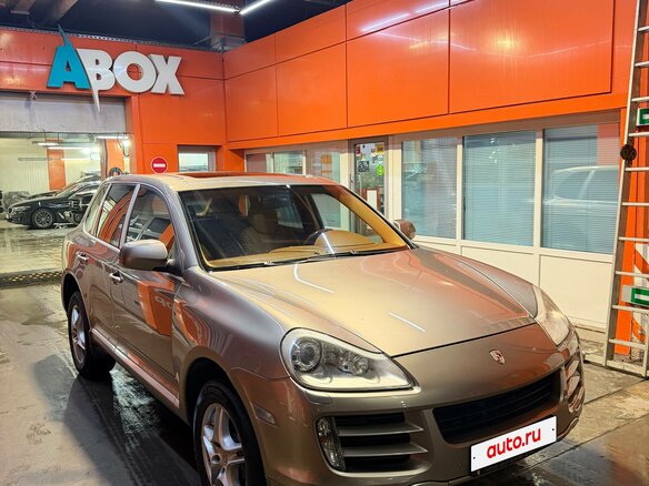 2007 Porsche Cayenne I Рестайлинг (957), бежевый, 1700000 рублей - вид 2