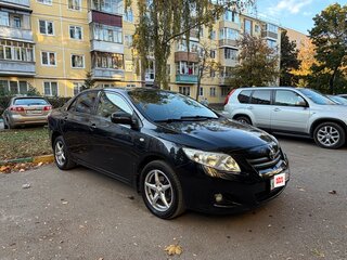 2008 Toyota Corolla X (E140, E150), чёрный, 770000 рублей, вид 2