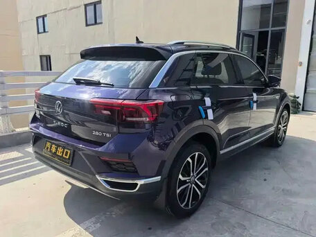 2023 Volkswagen T-Roc I (China Market), фиолетовый, 1910000 рублей, вид 4