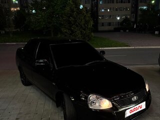 2017 Lada (ВАЗ) Priora I Рестайлинг, чёрный, 770000 рублей, вид 4