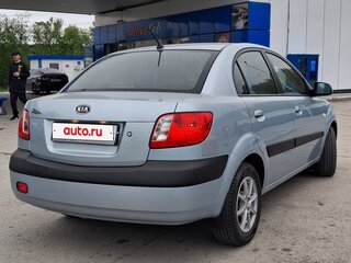 2007 Kia Rio II, серебристый, 625000 рублей, вид 4