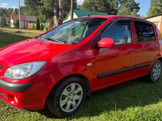 2007 Hyundai Getz I Рестайлинг, красный, 345000 рублей, вид 1