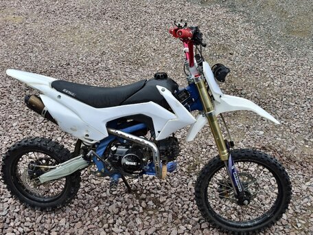 2021 BSE MX 125, белый, 65000 рублей, вид 2