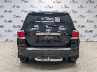 2010 Toyota Highlander II (XU40) Рестайлинг, чёрный, 1849000 рублей, вид 5