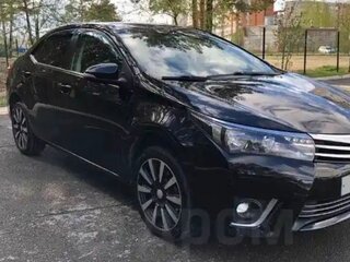 2013 Toyota Corolla XI (E160, E170, E180), чёрный, 1130000 рублей, вид 3