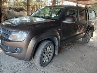 2010 Volkswagen Amarok I, коричневый, 1210000 рублей, вид 4