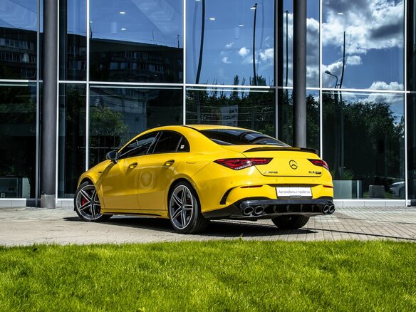 2021 Mercedes-Benz CLA AMG 45 AMG S II (C118, X118), жёлтый - вид 16