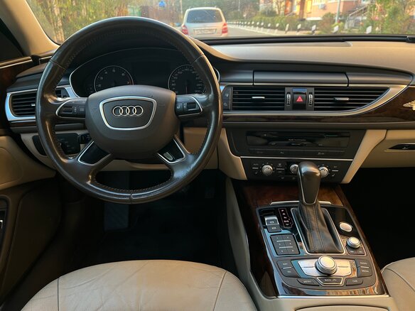 2015 Audi A6 IV (C7) Рестайлинг, чёрный, 2600000 рублей - вид 12
