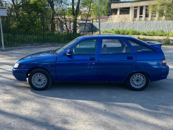 2000 Lada (ВАЗ) 2112, синий, 130000 рублей - вид 6