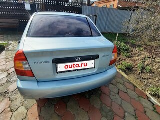 2008 Hyundai Accent ТагАЗ II, голубой, 560000 рублей, вид 3