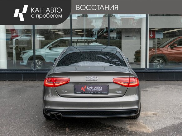 2014 Audi A4 IV (B8) Рестайлинг, коричневый - вид 3