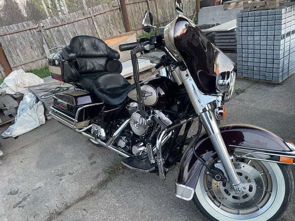 1998 Harley-Davidson Electra Glide, коричневый, 850000 рублей - вид 7
