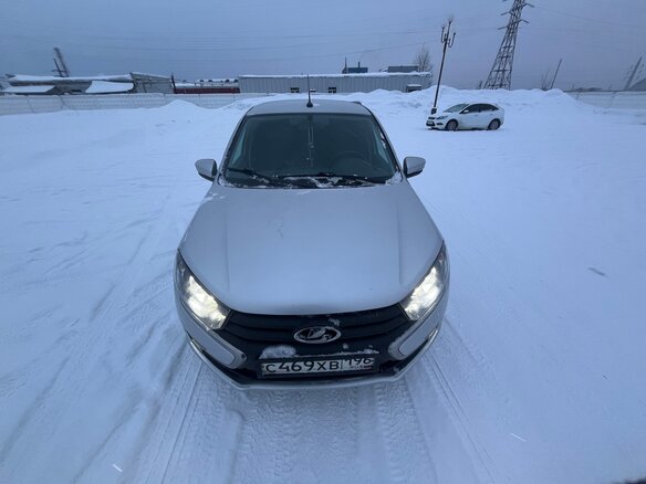 2023 Lada (ВАЗ) Granta Euro-2 I Рестайлинг, серый, 900000 рублей - вид 1