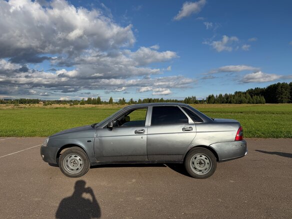 2008 Lada (ВАЗ) Priora I, серый, 214444 рублей - вид 5