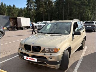 2001 BMW X5 3.0i I (E53), серый, 650000 рублей, вид 5
