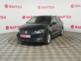 2017 Volkswagen Polo V Рестайлинг, чёрный, 1250000 рублей, вид 1