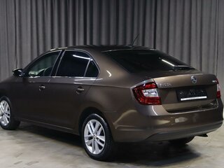 2018 Skoda Rapid I Рестайлинг, коричневый, 999000 рублей, вид 4