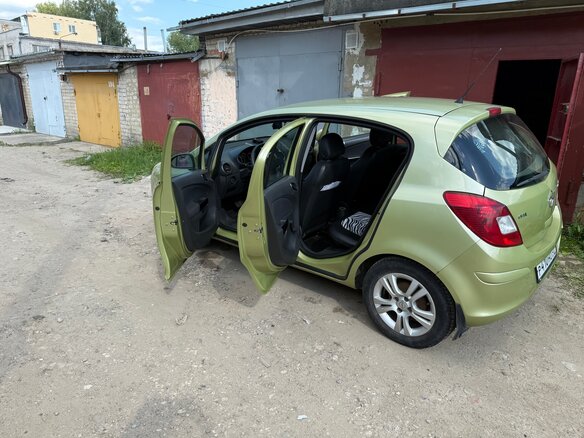 2007 Opel Corsa D, зелёный, 650000 рублей - вид 6