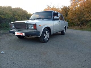 2006 Lada (ВАЗ) 2107, серебристый, 90000 рублей, вид 1
