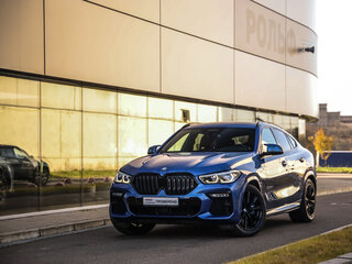 2020 BMW X6 40d III (G06), синий, 7299000 рублей, вид 1