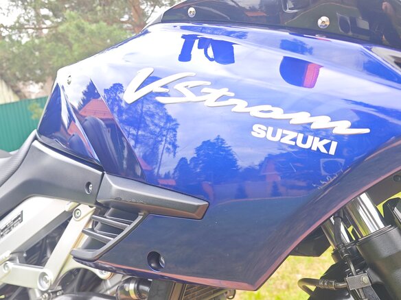 2002 Suzuki V-Strom 1000, синий, 499999 рублей - вид 16