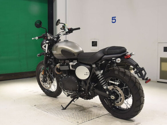 2021 Triumph Scrambler, серый, 900000 рублей - вид 5