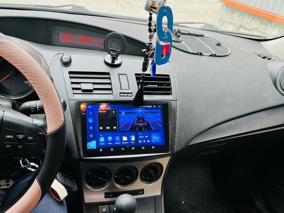 2009 Mazda 3 II (BL), серый, 700000 рублей - вид 8