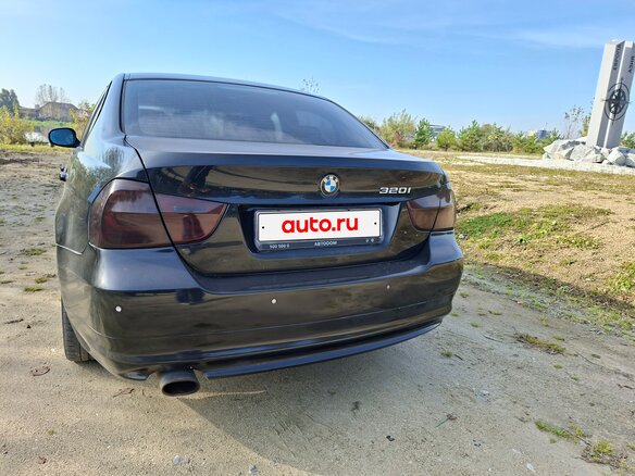 2008 BMW 3 серии 320i V (E90/E91/E92/E93) Рестайлинг, чёрный - вид 5