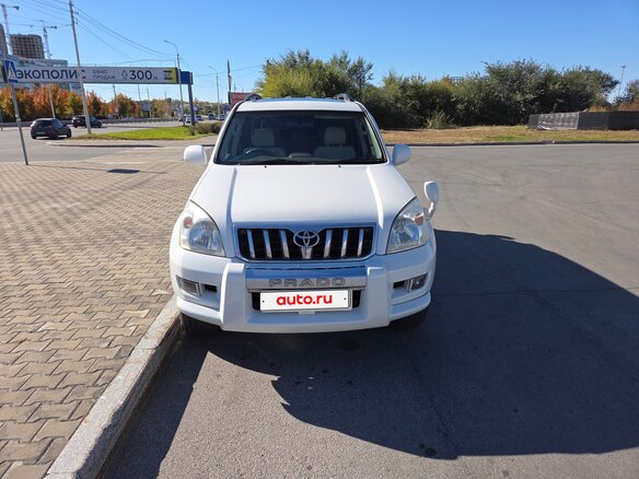 2002 Toyota Land Cruiser Prado 120 Series, белый, 2250000 рублей - вид 1