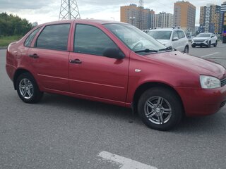 2006 Lada (ВАЗ) Kalina I, красный, 285000 рублей, вид 3