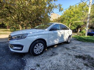 2023 Lada (ВАЗ) Vesta I Рестайлинг (NG), белый, 1150000 рублей, вид 1
