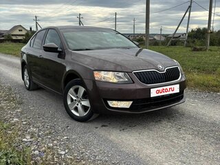 2015 Skoda Octavia III (A7), коричневый, 1350000 рублей, вид 3