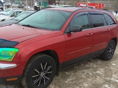 2003 Chrysler Pacifica CS, красный, 700000 рублей
